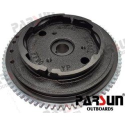 FLYWHEEL ASSEMBLY BW/FW CARBU MODELS