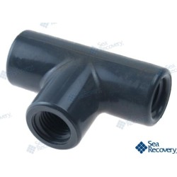 TEE 1/4FPTXFPTXFPT PVC80