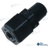 CONN 1/4FPTX1/4TU PLASTIC