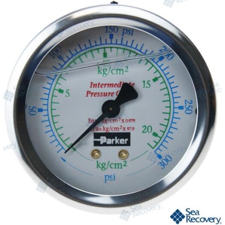 MANOMETER 0-300 CBM.NPT