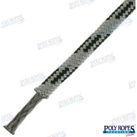 PRORACE FOUR GRIS/NEGRO 12 MM (165 M)
