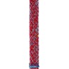 POLY-BRAID-32 12 MM GRIS/ROJO (85M)