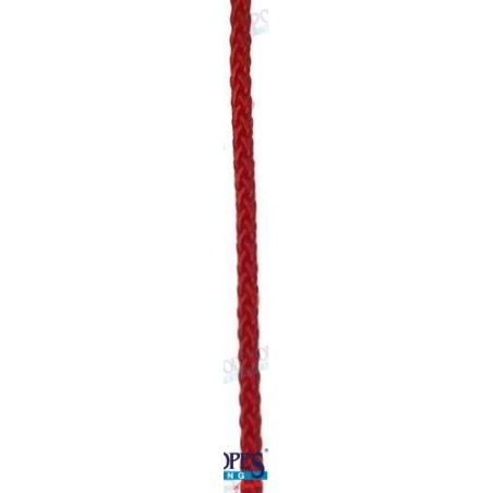 CABO POLIESTER 4 MM ROJO 12 M