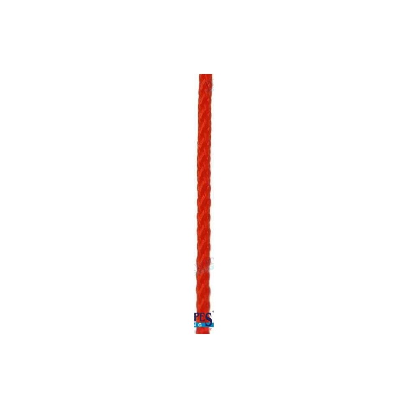 CABO POLIESTER 4 MM NARANJA 12 M