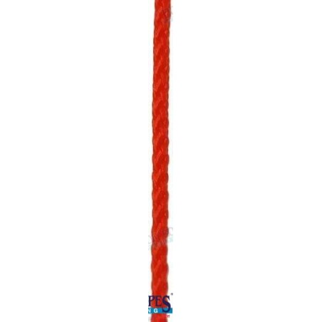 POLYESTER CABLE 3 MM ORANGE 25 M