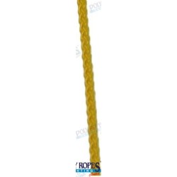 CABO POLIESTER 3 MM AMARILLO 25 M