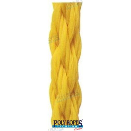 POLYETHYLENKABEL 10MM. GELB (110M)