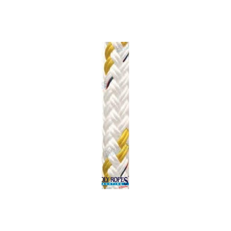 POLY-BRAID-16 12MM. AMARILLO (165 M)