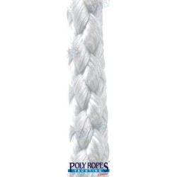 POLYESTER TRENZ. SILKELINA BLANCO 8MM.