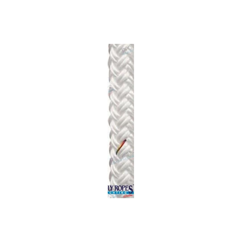 POLY-BRAID-16 8MM. WEISS (150M)