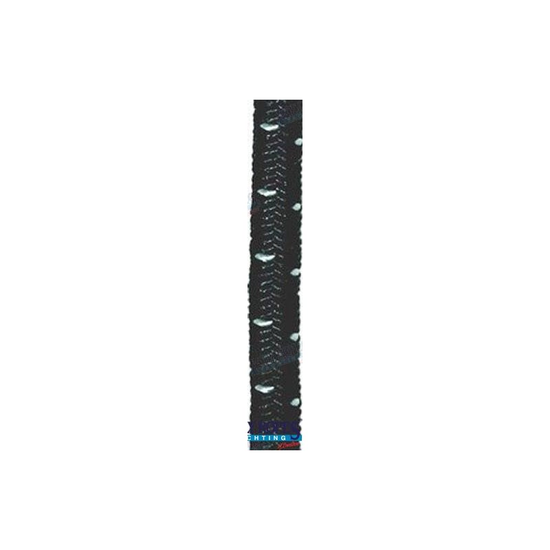 CABO ELASTICO GUMMILINA NEGRO 8MM (100)