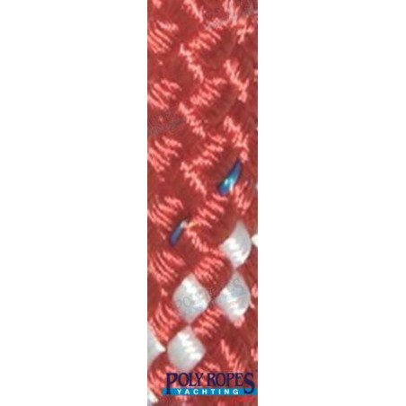POLY-BRAID-32 COLOR 14MM. ROJO (110 M)
