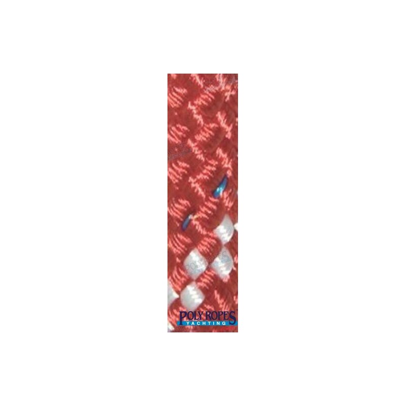 POLY-BRAID-32 FARBE 8MM. ROT (150M)