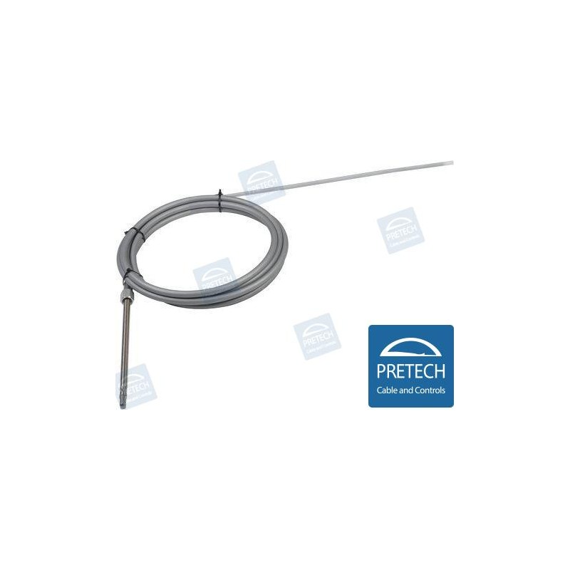 STAINLESS STEEL STEERING CABLE 8 FEET = 2.44 M.