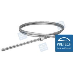 CABLE DIRECCION INOX 9 PIES = 2,75 M.