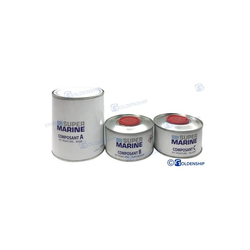 KIT PINTURA MERCURY NEGRO 1.1L