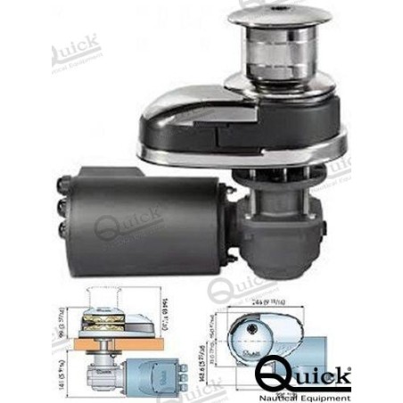 MOLINETE VERTICAL 1500W 12V 8 MM C/C