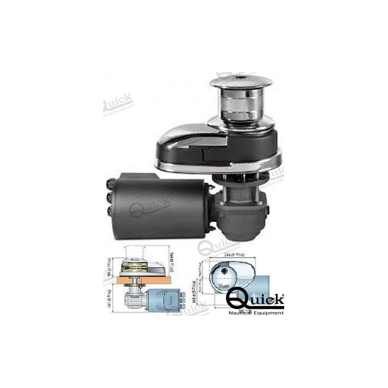 MOLINETE VERTICAL 1500W 24V 8 MM C/C