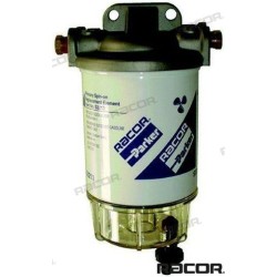 FILTER FITTING WITH PLASTIC BRACKET