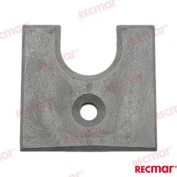 PLACA MERCURY 4,5-7HP 50X48mm (ZN)