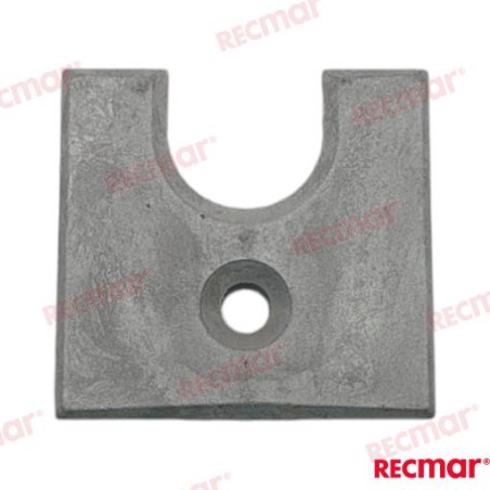 PLACA MERCURY 4,5-7HP 50X48mm (ZN)