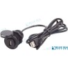 CARGADOR USB 12V C/EXT. CABLE