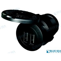 BASE 12/24VDC DUAL USB CHARGER 4.8A