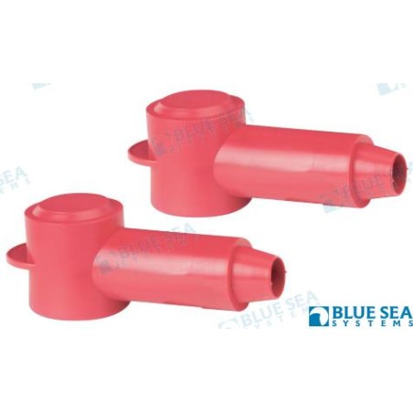TERMINAL WITH PROTECTOR 8-4 RED