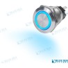 INTERRUPTOR PULSADOR 10A LED AZUL OFF-O