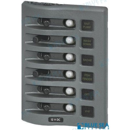 PANEL INTEMPERIE 6 P GRIS CB