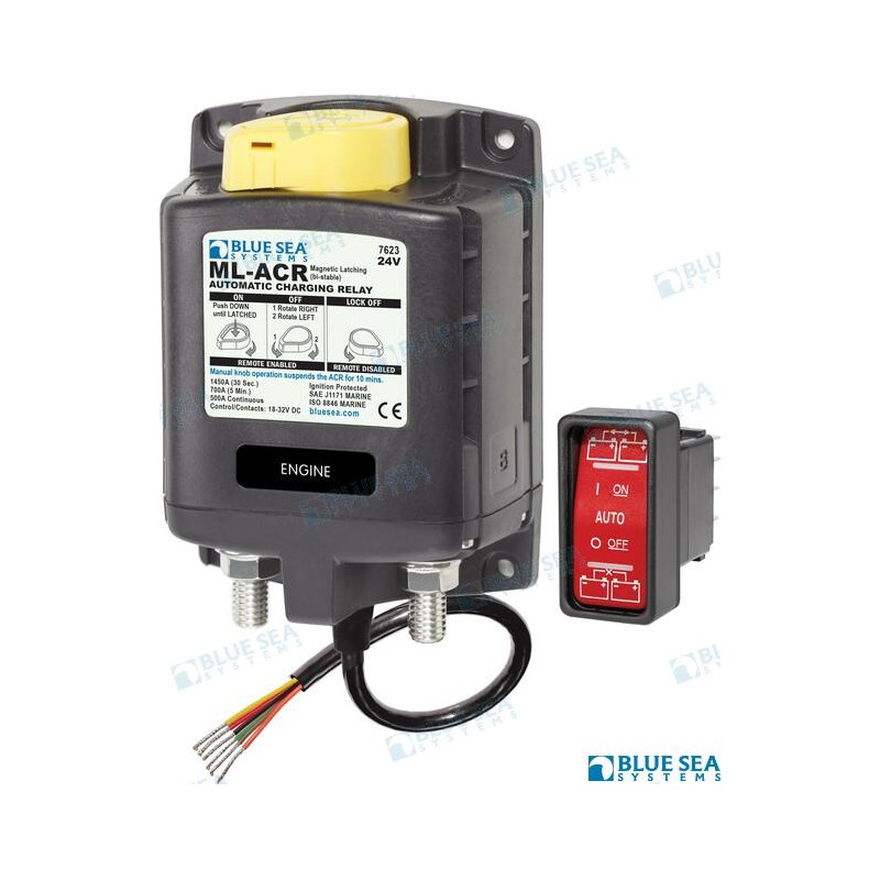 RELE AUTO DE CARGA 24V CON CTRL MANUAL