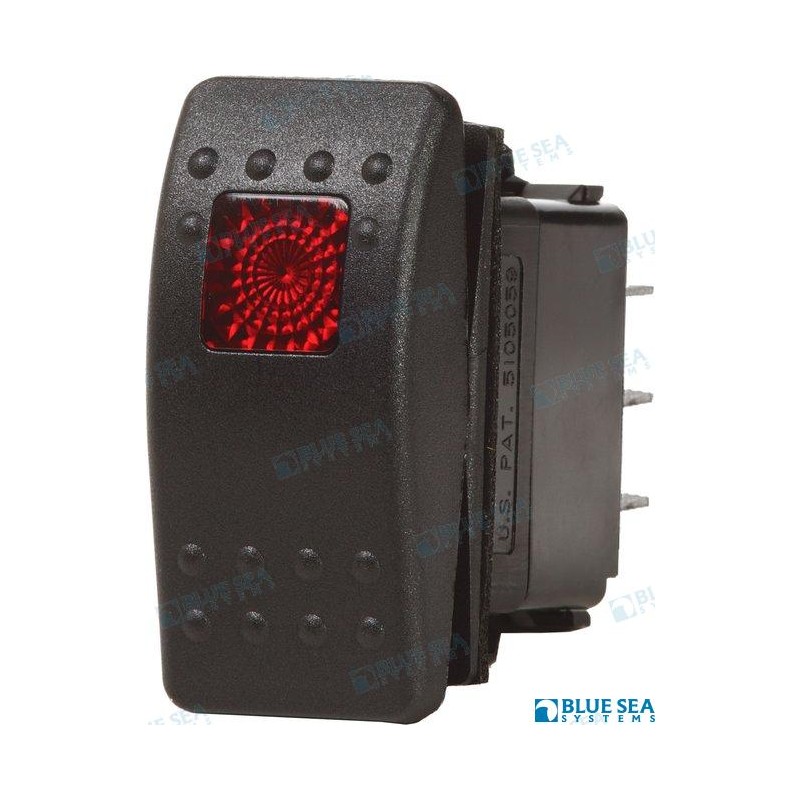 INTERRUPTOR LUZ OFF-ON NEGRO
