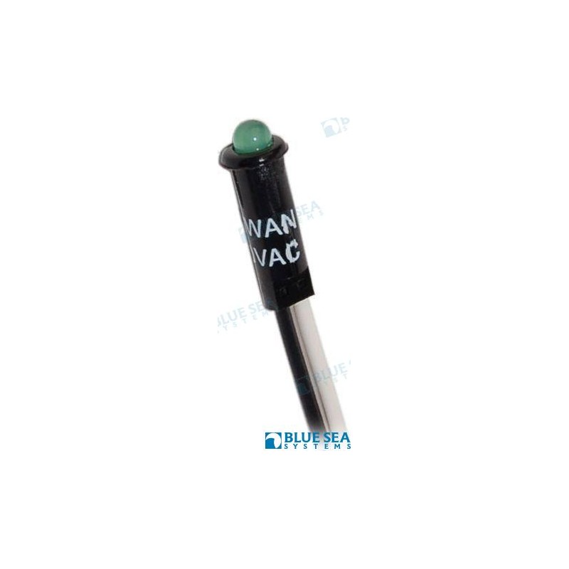 INDICADOR LED 230V VERDE (#BS8161)