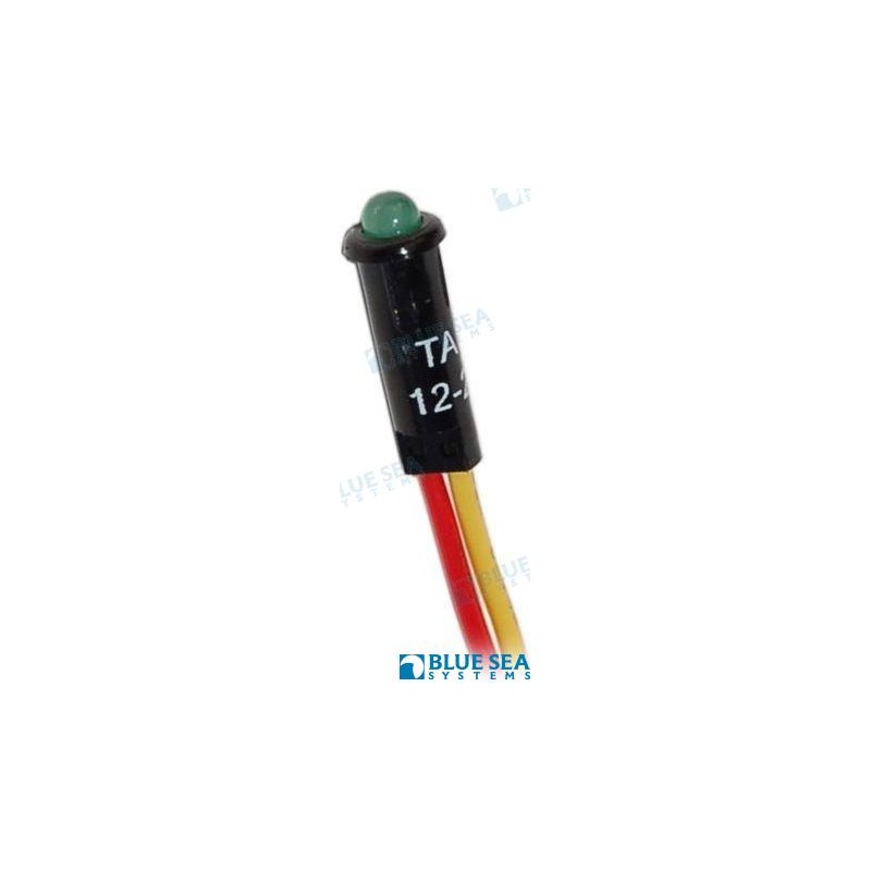 12/24V GREEN LED INDICATOR