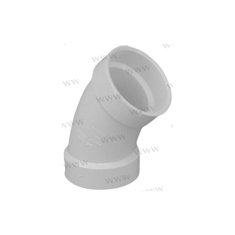 3.50 X 45º CODO ( BLANCO)