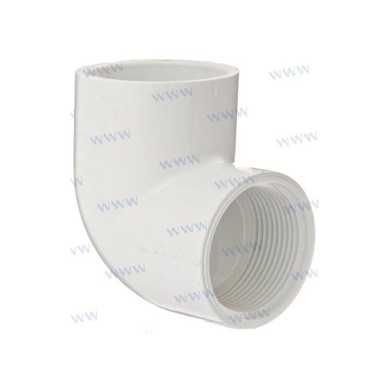 2.50 X 45º CODO (BLANCO)