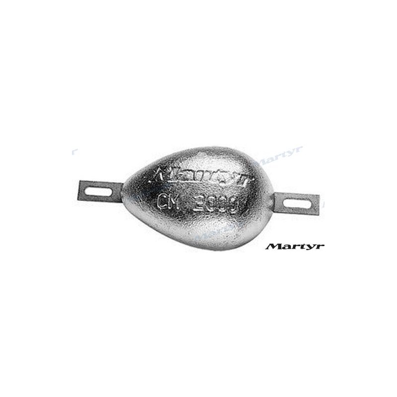 ANODO PEZ C/SOPORTE 147X95 MM