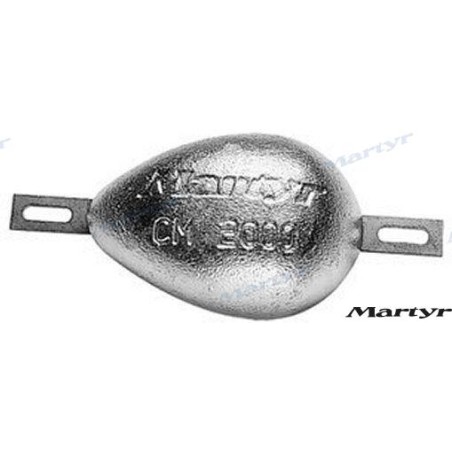 ANODO PEZ C/SOPORTE 147X95 MM