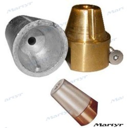 ANODO EJE BENETEAU 60MM CMLCA ANODO CORTA-LINEAS MOD. A 05 RM 0.0136 14.57 25.0 CMLCB ANODO CORTA-LINEAS MOD. B 05 RM 0.0136 14.