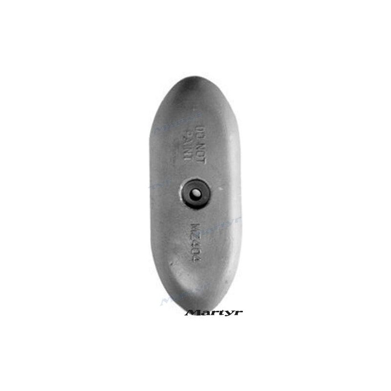 ANODO CASCO 235X86 ALUMINIO