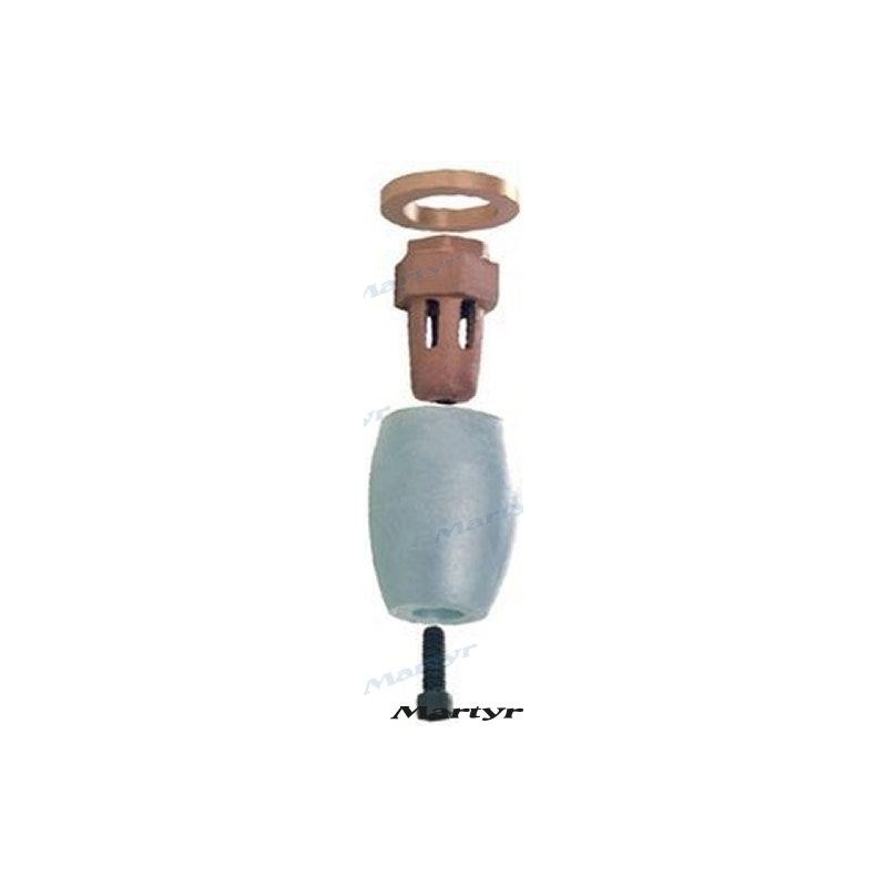 KIT ANODO EJE BRAVO II ZINC CMPNFX ANODO FLEXOFOLD 05 RM 0.4536 20.62 25.0 CMPNFXA ANODO FLEXOFOLD ALUMINIO 05 RM 0.39 19.78 25.