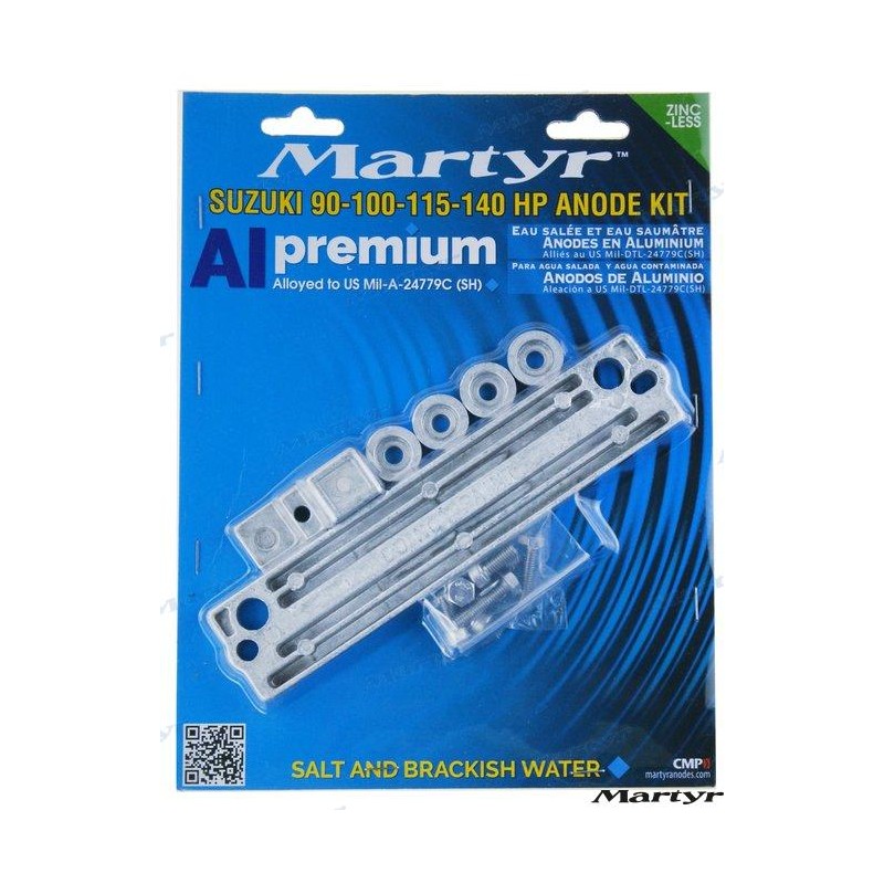 SUZUKI 90-140 ANODE KIT