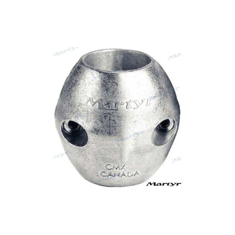 ANODENWELLE 25 MM ALUMINIUM