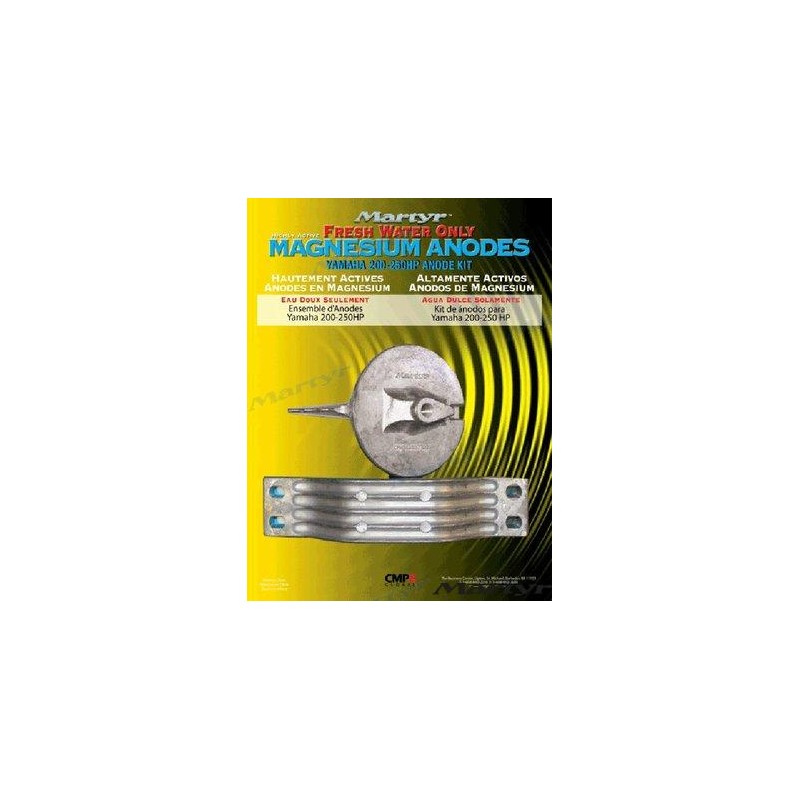 KIT ANODOS MAGNESIO YAMAHA
