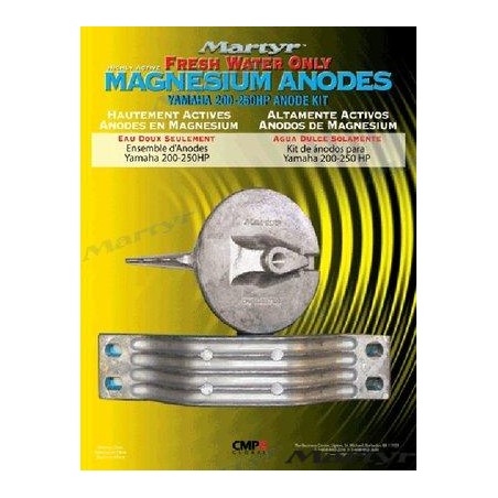 KIT ANODOS MAGNESIO YAMAHA