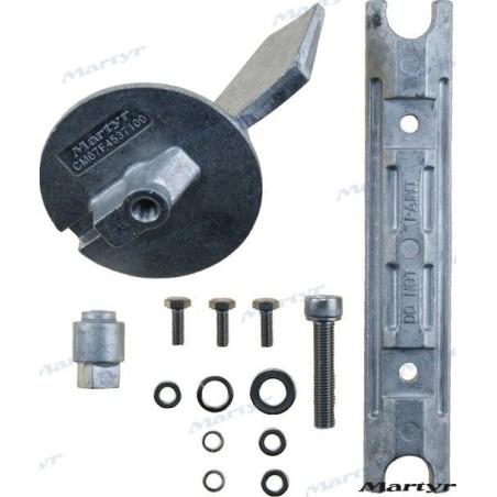 KIT ANODOS ALUMINIO YAMAHA 80-100HP