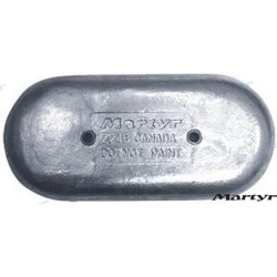 ALUMINUM ANODE FOR HELMET FIXATION
