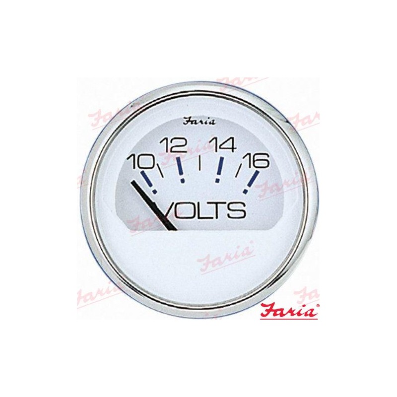 RELOJ VOLTIMETRO 12 V.