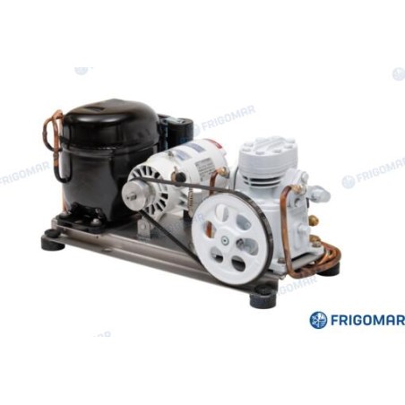 COMBINED COMPRESSOR GROUP 24VDC/230VAC 3 NEVCO 24V 230V DOUBLE COMPRESSOR 3000RPM