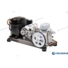 COMBINED COMPRESSOR GROUP 24VDC/230VAC 3 NEVCO 24V 230V DOUBLE COMPRESSOR 3000RPM
